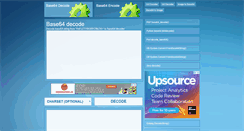 Desktop Screenshot of base64decode.net
